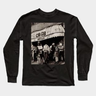 CBGB's Omfug , Legend is here Long Sleeve T-Shirt